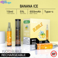 Yuoto Bubbles Kit de vape jetable 4000 bouffées